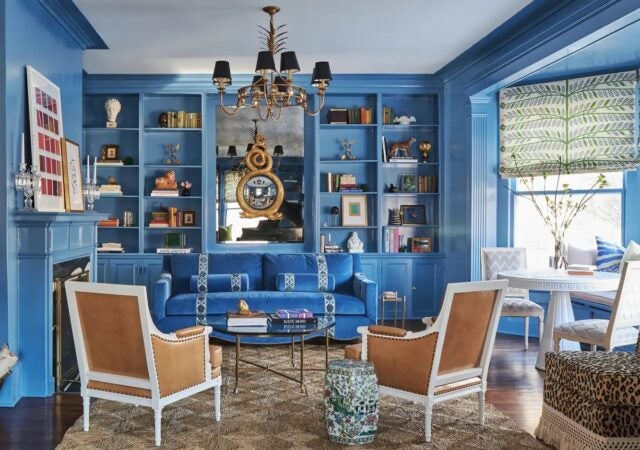 featured image for post: 12 Bewitching Rooms Bathed in Blue