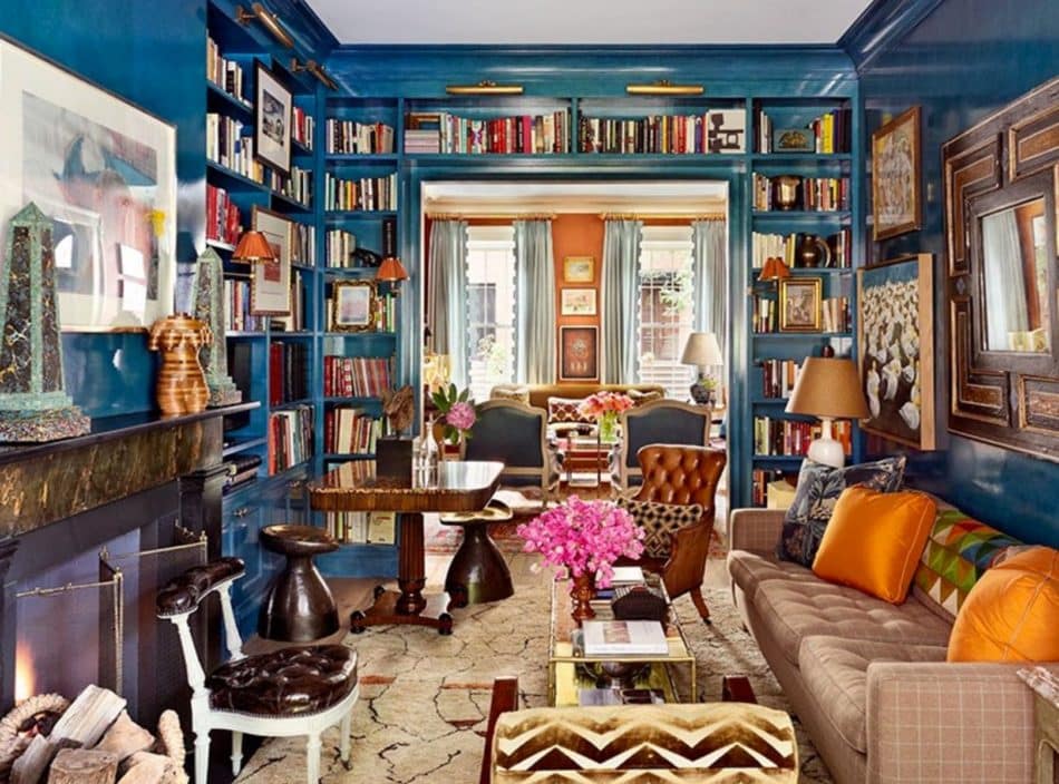 17 Fabulously Maximalist Rooms The Study