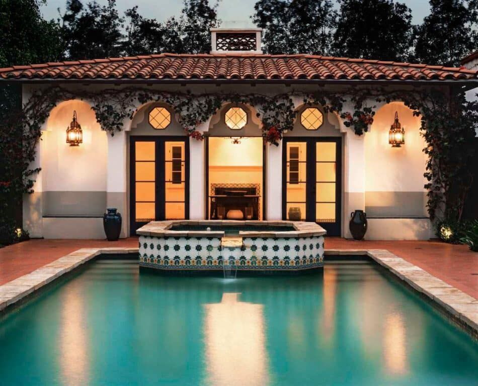 Pool house Thomas Callaway à Beverly Hills