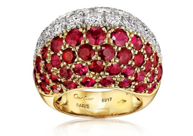 featured image for post: Nothing Says Summer Heat Like This Ruby-Red Cartier Stunner