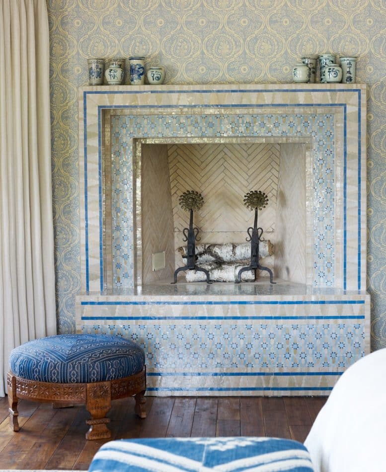 blue bedroom by Soucie Horner