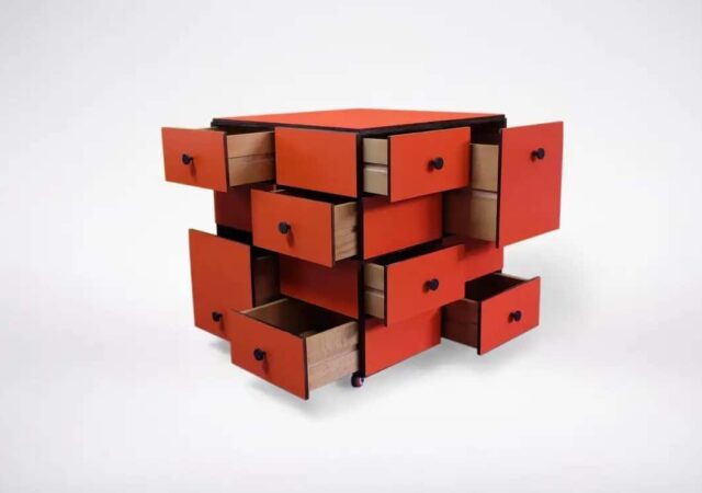 featured image for post: With Cini Boeri’s Clever 1960s Corner Cabinet, There’s No Need to Choose Sides