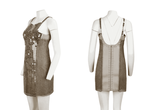 featured image for post: This Versace Chain-Mail Dress Is Fiercely Sexy