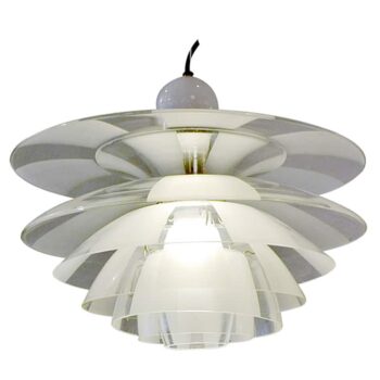 Mid Century Modern Lighting Designers Famous Creators Septima Chandelier By Poul Henningsen