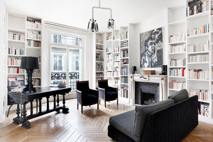 Artful French Apartment Design 