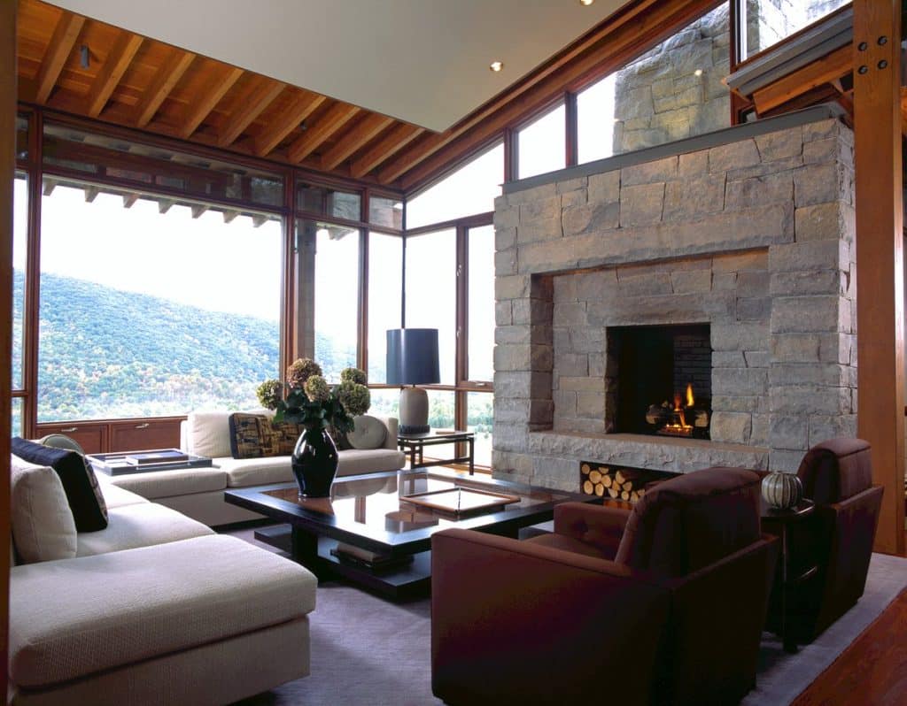 living room fireplace by Stephen Shadley