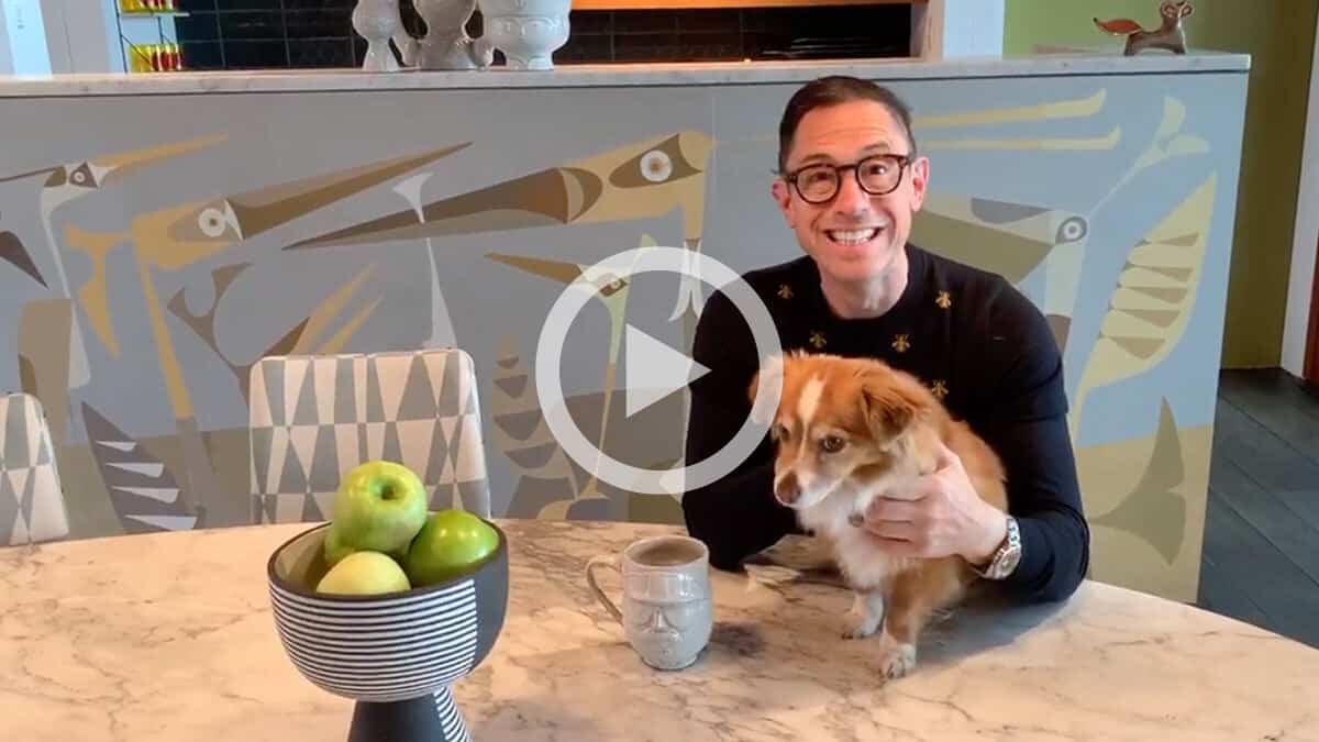 Video Tour: Jonathan Adler and Simon Doonan Sheltering at Home on Shelter Island
