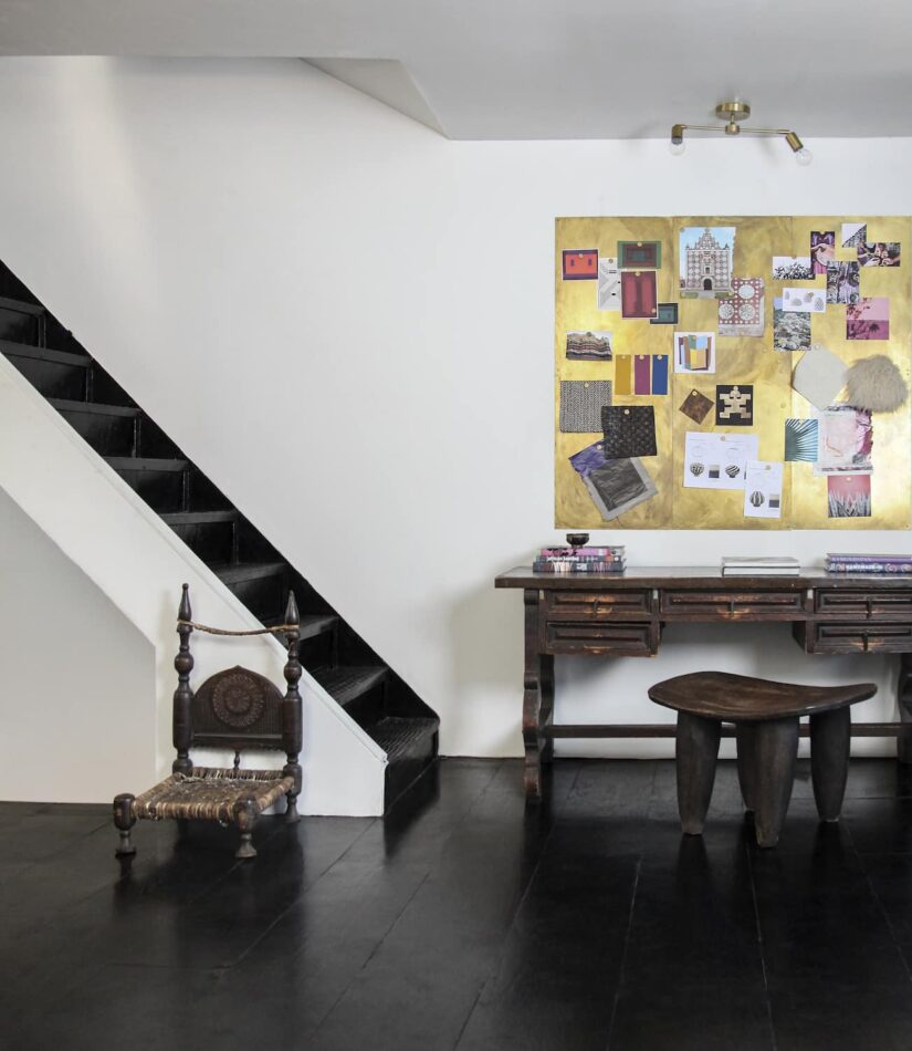 Lauren Aviva of L'Aviva Home's work nook