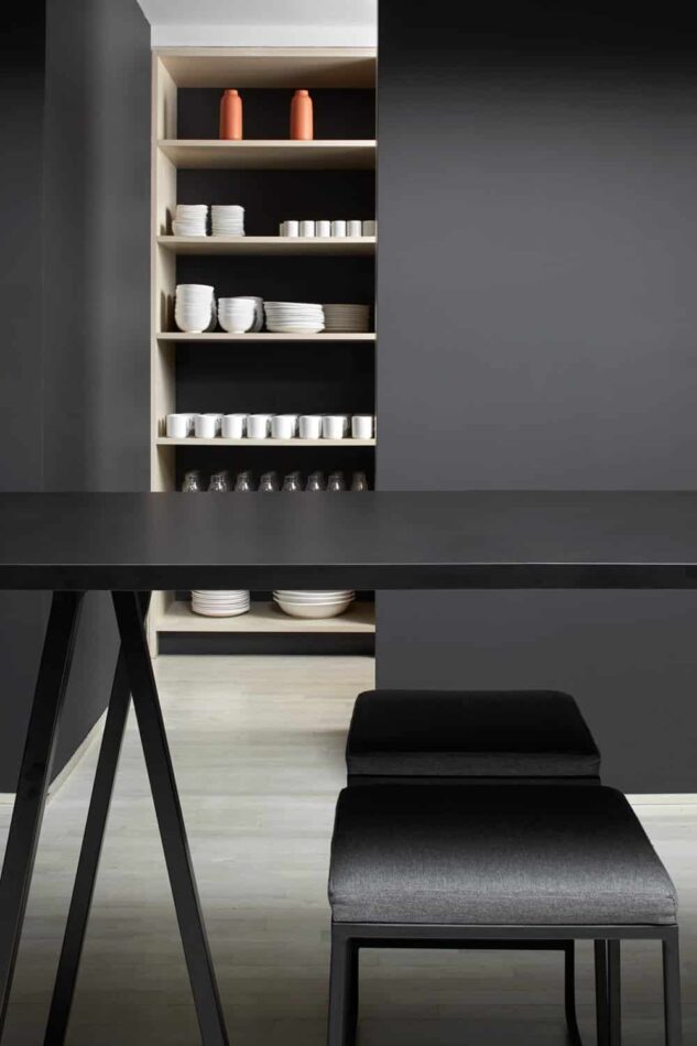 Kitchen in Square Inc.'s NYC office by Magdalena Keck