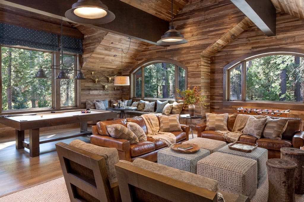 Lake Tahoe game room by Jeff Andrews