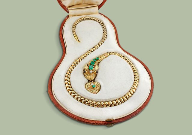featured image for post: This Victorian Snake Necklace Is More Romantic Than You Might Realize