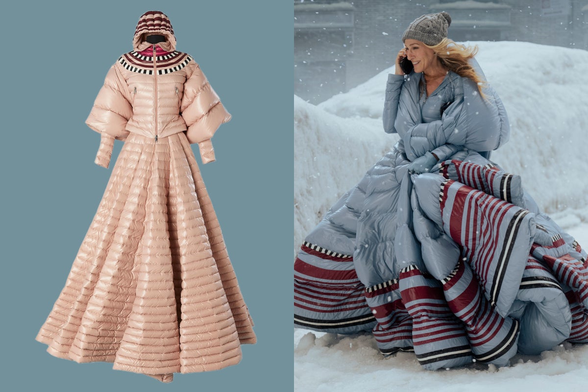Carrie Bradshaw Would Approve of This Pierpaolo Piccioli for Moncler Puffer Ball Gown