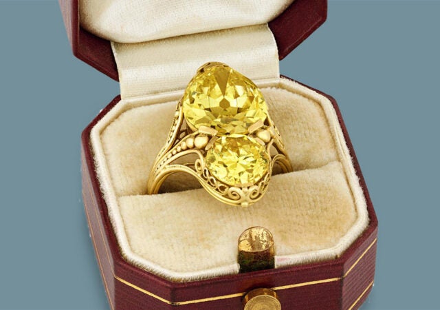 featured image for post: Wear Louis Comfort Tiffany’s Genius on Your Finger with This Vivid Ring