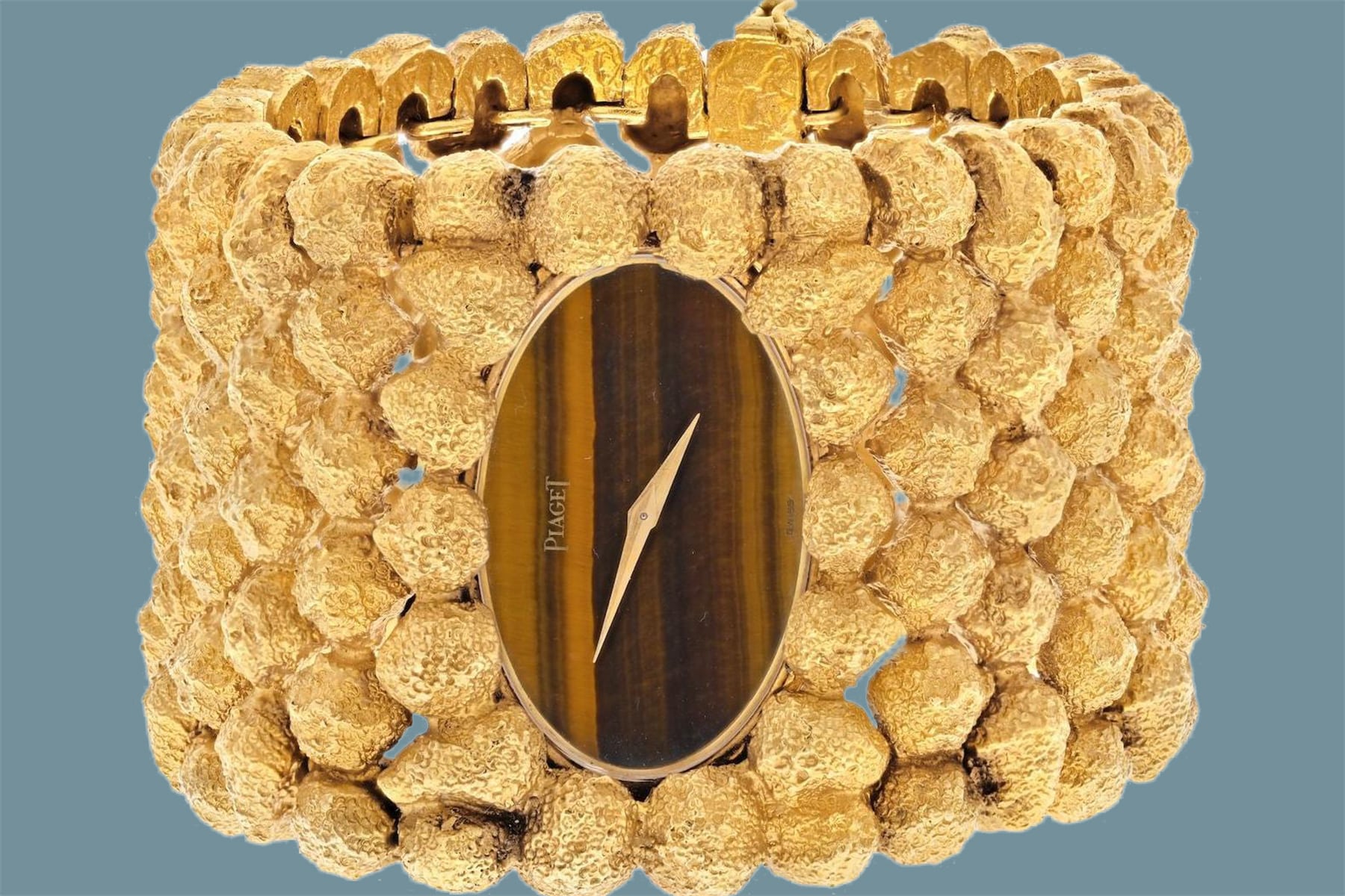 This Piaget Gold Nugget Watch Is the Embodiment of Delicious ’70s Excess