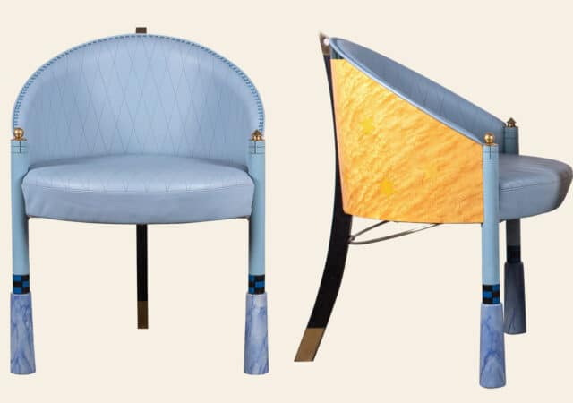 featured image for post: These Museum-Worthy Star Armchairs Are Exemplars of 1980s Design