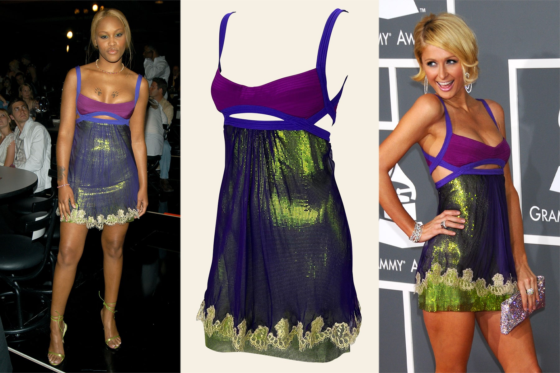 This Versace Minidress Is the Epitome of Y2K Red-Carpet Style