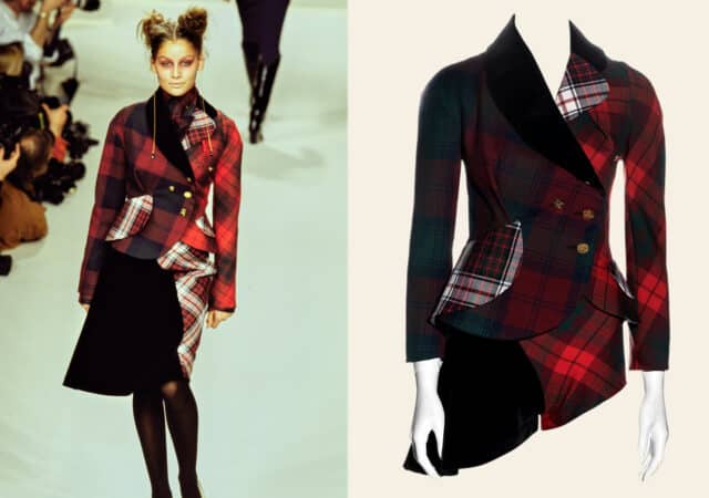 featured image for post: Vivienne Westwood’s Punk Spirit Lives On in This ’90s Tartan Ensemble