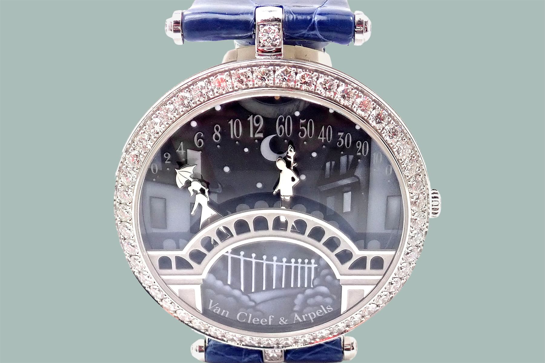 featured image for post: A Mini Romance Plays Out on the Dial of This Van Cleef and Arpels Watch