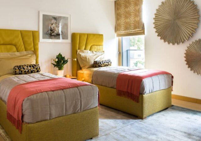 featured image for post: 14 Generous Guest Bedrooms and Bunk Rooms