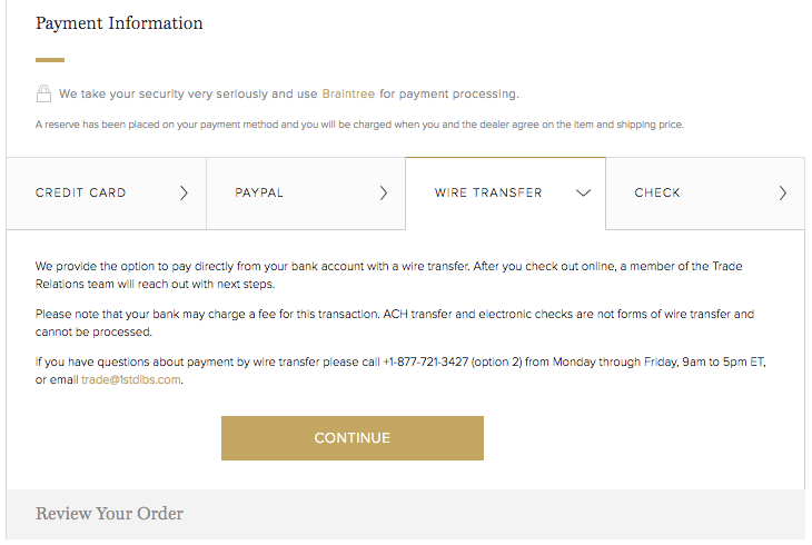 payment check