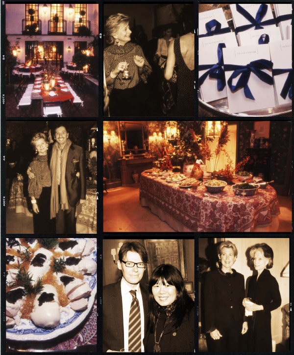 In 2006 Moss hosted a dinner party at her Manhattan home for the Metropolitan Museum’s Costume Institute, creating the fête “in the style of Pauline de Rothschild.” Photographs by Hannah Thomson