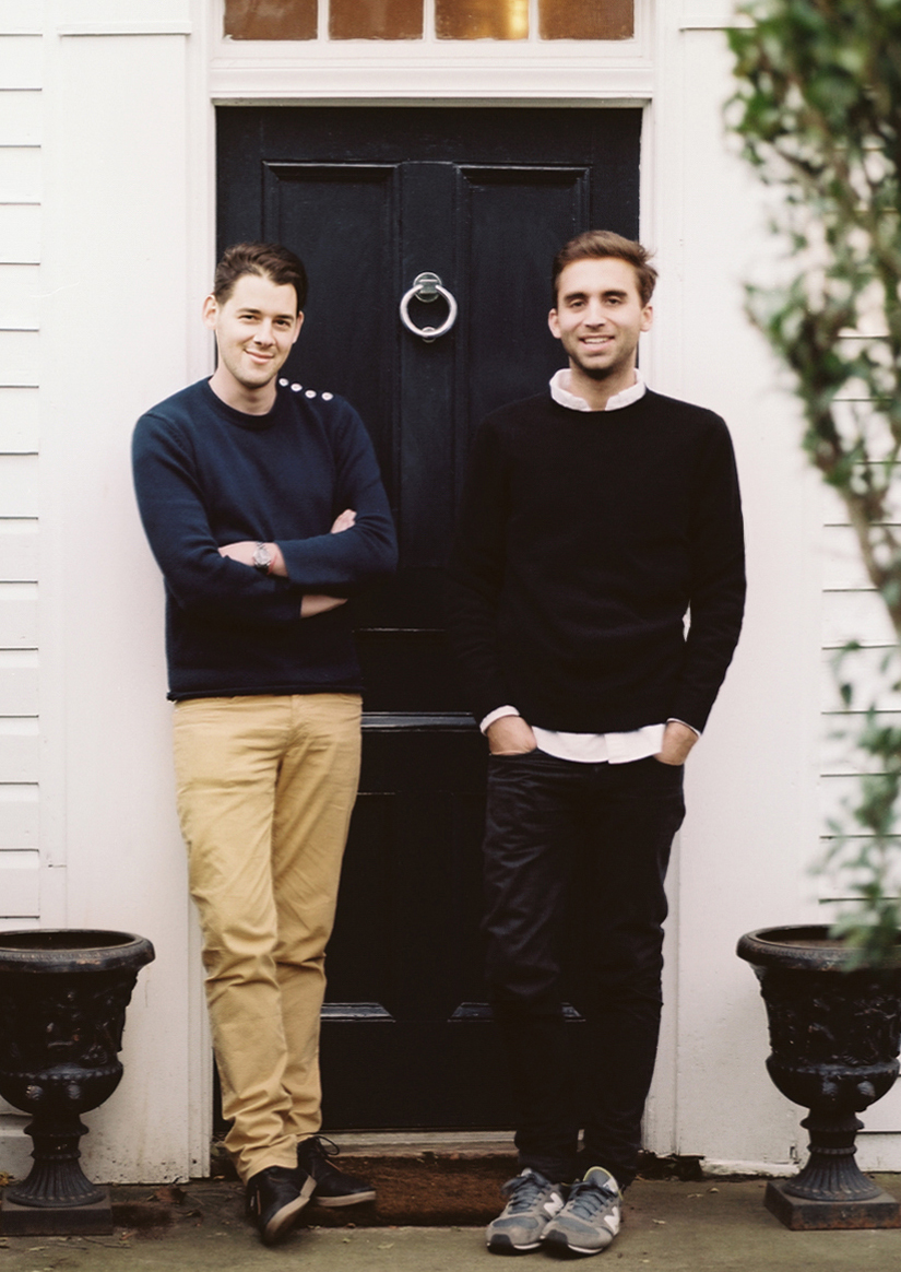 Ari Heckman (left), ASH’s CEO, and Will Cooper, the creative director, in Sag Harbor (photo by Patrick Cline).