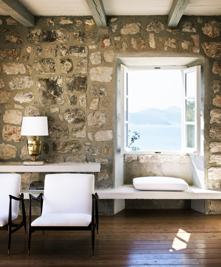 holiday home in a restored 15th-century building in Croatia