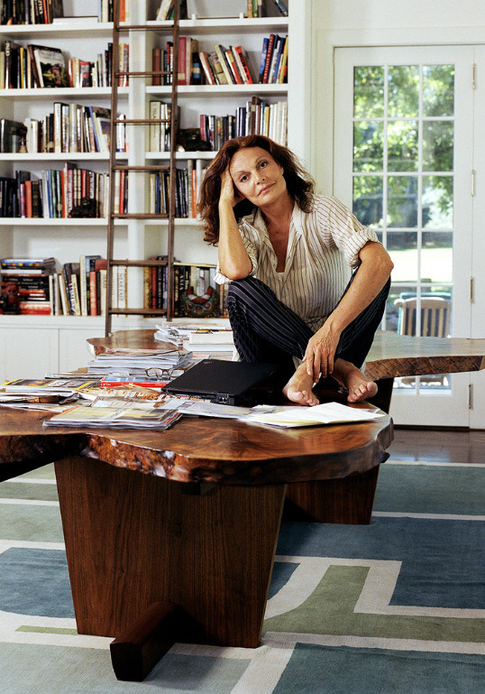 Diane Von Furstenberg It S A Wrap Diane Von Furstenberg At Her Connecticut House