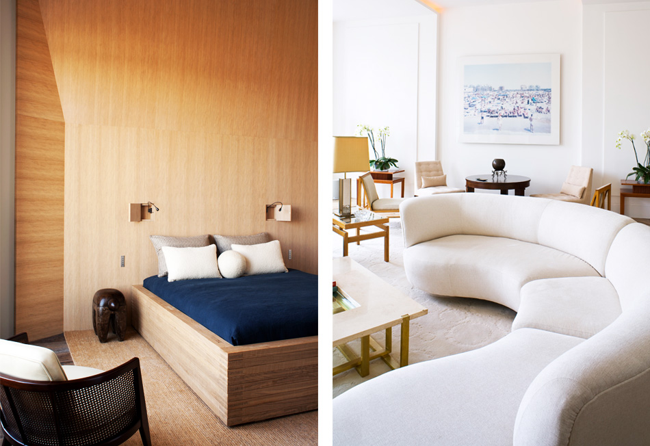 Yovanovitch’s bedroom, living room overlooking the Seine, in Paris