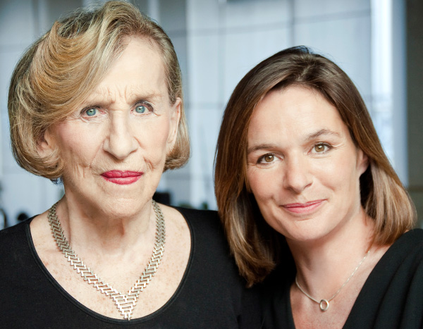 Putman mère and fille posed for a portrait shortly before the elder passed away earlier this year. Photo by Xavier Béjot