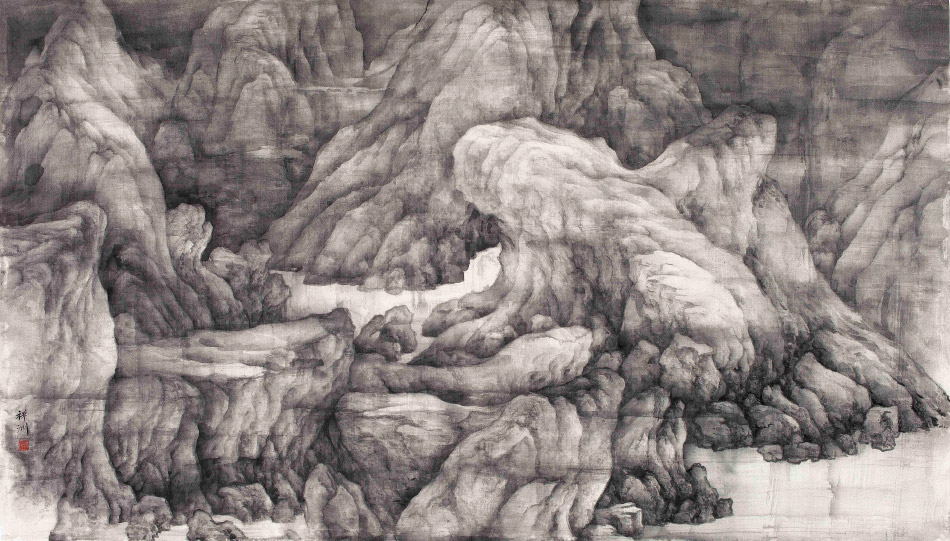 Misty Mountain, by Tai Xiangzhou, 2011