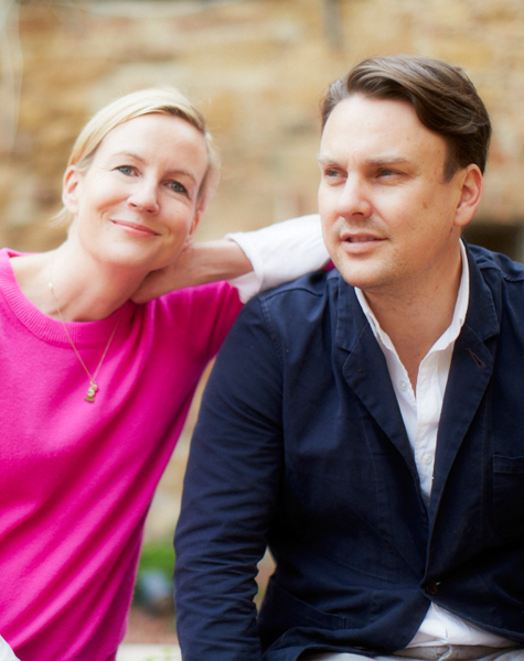 The author and her husband, former music executive John Voigtmann, married a decade ago in the area near their hotels. Photo by David Loftus
