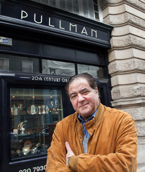 Proprietor Simon Khachadourian stands in front of his flagship, which enjoys a prime location on King Street in St. James’s.