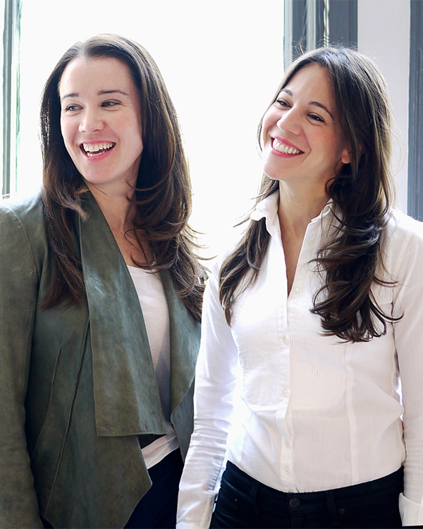 From left: Caroline Grant and Dolores Suarez, both native New Yorkers and graduates of Georgetown University. Courtesy of Dekar