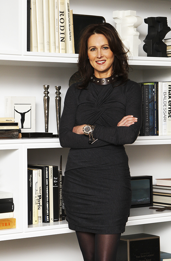 This week Lisa Bowles, who specializes in 18th-, 19th- and mid-century antiques, is unveiling her new store, Roark, which she relocated from East Hampton to the New York Interior Design Building. Top: A 19th-century French chair with a carved walnut frame and muslin upholstery shares real estate with a 19th-century horn chair covered in elk skin and fur from Austria.