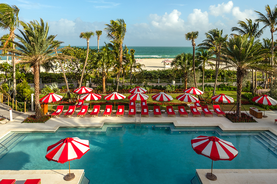 Finally, a hotel that fits miami beach's artistic aspirations ... Hotel Créatif Banquette