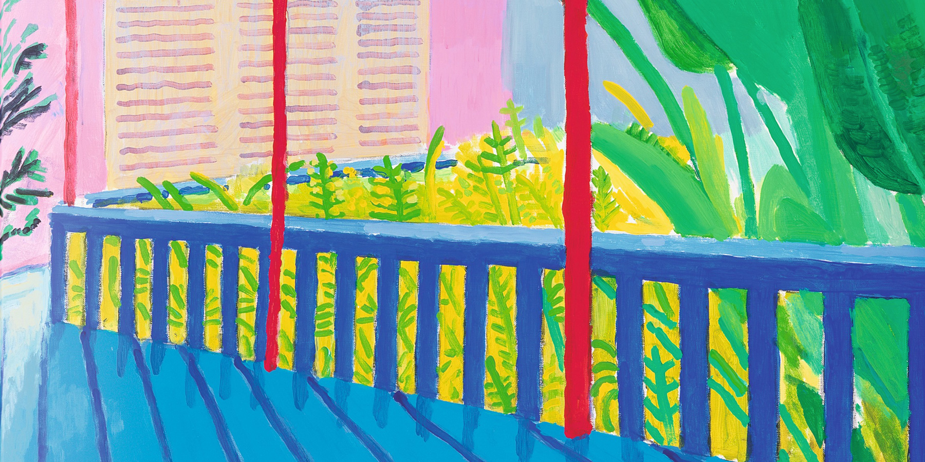 David Hockney Is Supersized and in Living Color 1stdibs Introspective