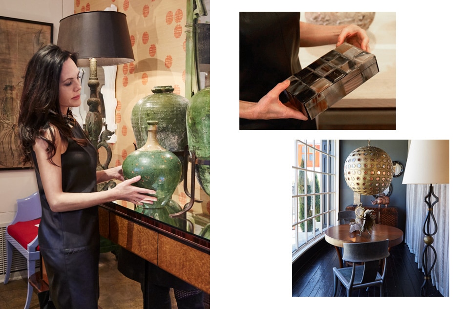 Ping With Mary Mcdonald In Los Angeles 1stdibs Introspective At Downtown Clockwise From Top Left Mcdonald Is Drawn To Anything With A Verdant Hue Window Mi Clics Collection Luna Globe