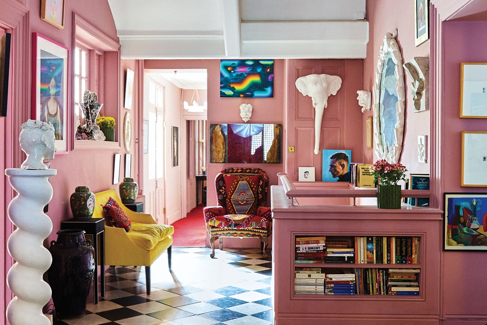 pink apartment