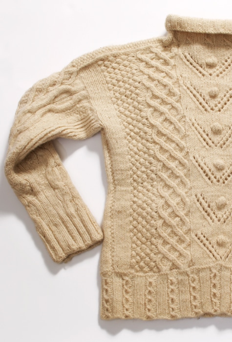 fisherman sweater