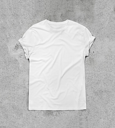 white t-shirt
