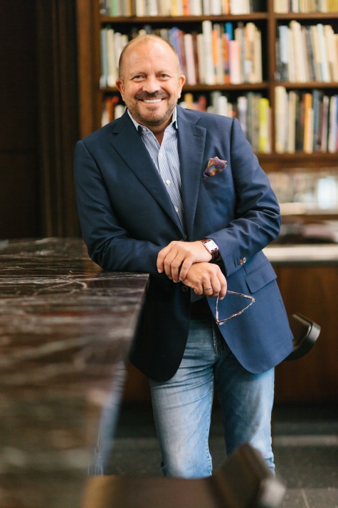 Chicago designer Tom Stringer portrait