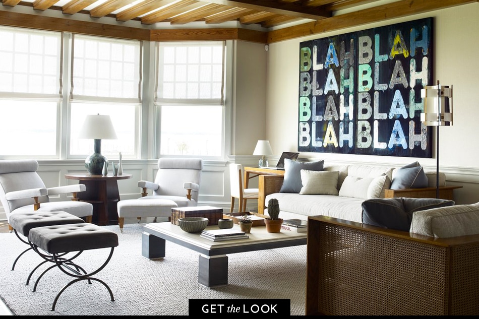 David Kleinberg Designs A Warm And Modern Manhattan Apartment Manhattan Designers Blah Blah Blah, 2016, By Mel Bochner David Kleinberg Designs A Warm And Modern Manhattan Apartment Manhattan Designers Blah Blah Blah, 2016, By Mel Bochner