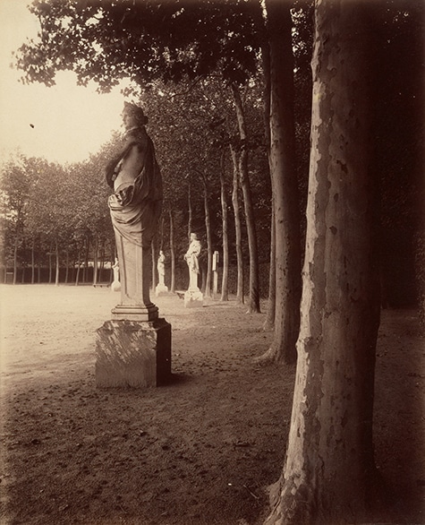 Eugène Atget Versailles — Cour du Parc Public Parks, Private Gardens: Paris to Provence French France Metropolitan Museum of Art New York