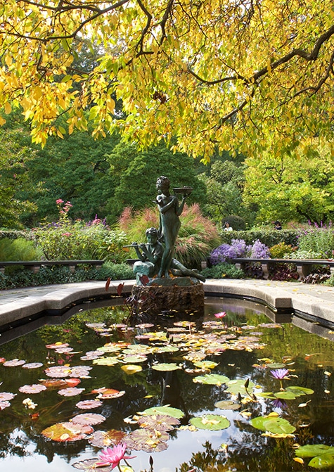 Burnett Memorial Fountain in Central Park
