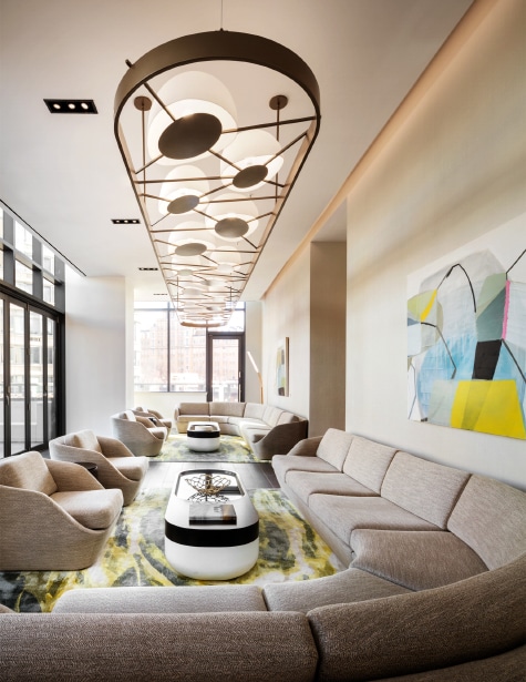 New York Architect Jean-Gabriel Neukomm JG Neukomm Architecture The Ashland Brooklyn Lobby