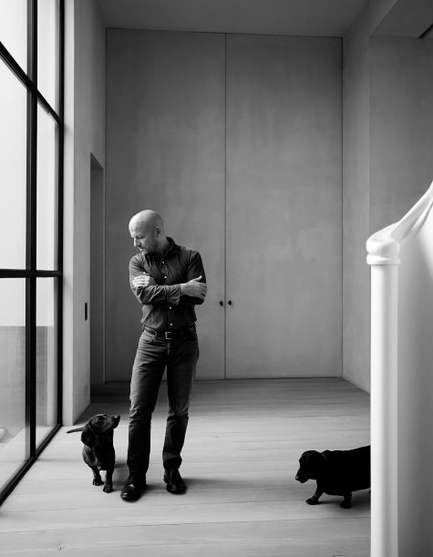 Belgian designer Vincent Van Duysen portrait Antwerp