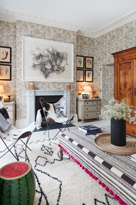 Tessa Packard's living room