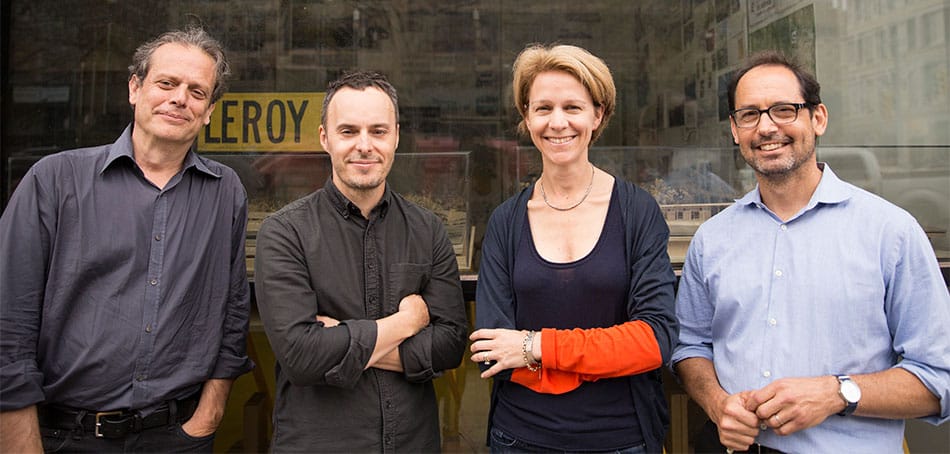 Morgan Hare, Shawn Watts, Sybille Schneider, Marc Turkel of Leroy Street Studio