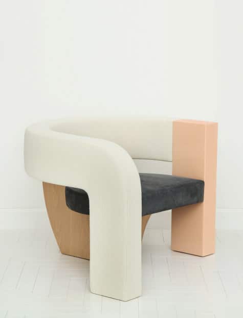 chair by KELLY BEHUN x NARCISO RODRIGUEZ